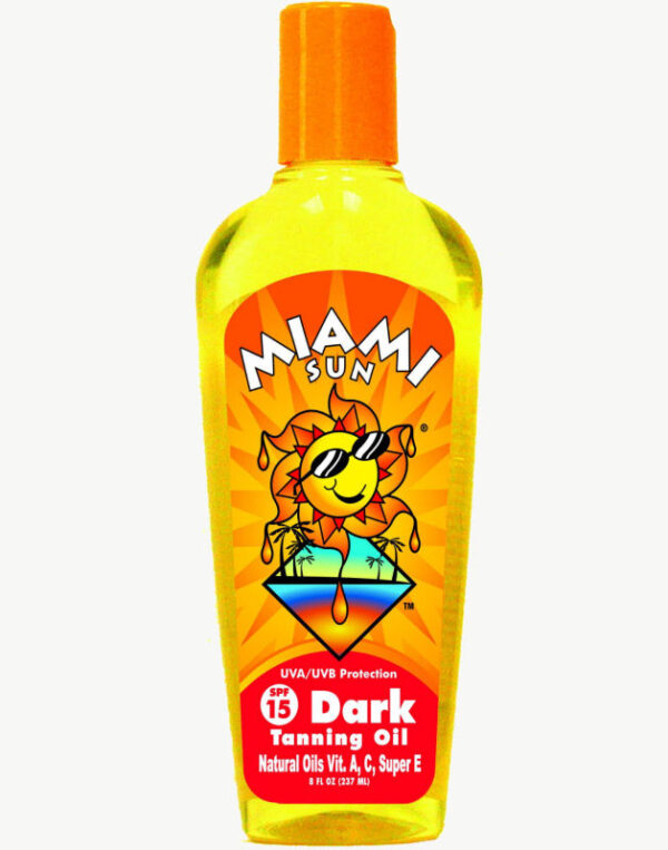 Miami Sun Dark Tanning Oil SPF 15